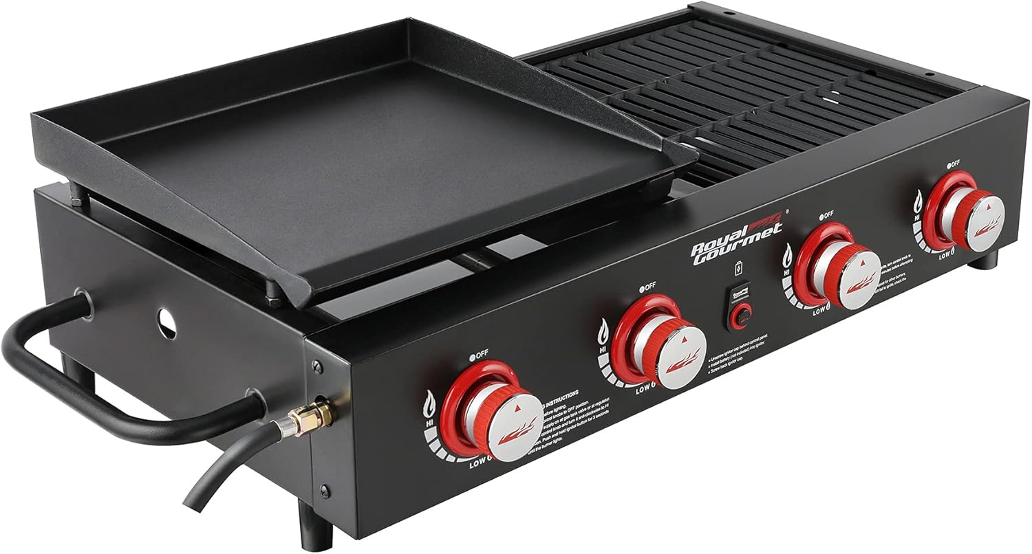 Review: Royal Gourmet 4-Burner Grill Combo
