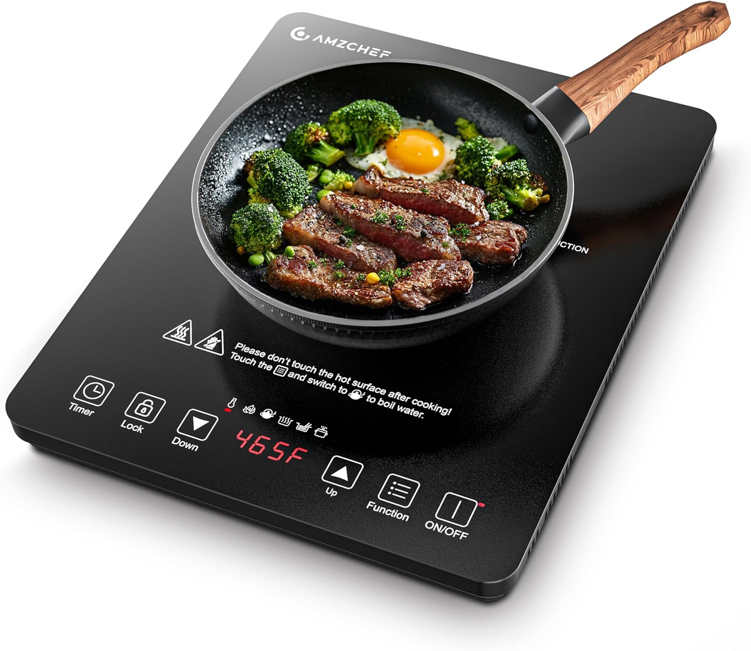 AMZCHEF Portable Induction Cooktop Review