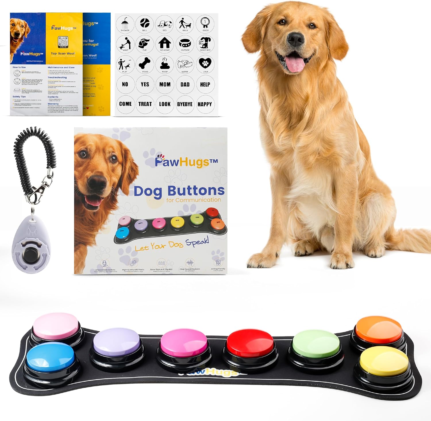 Dog Buttons for Talking: Great for Training