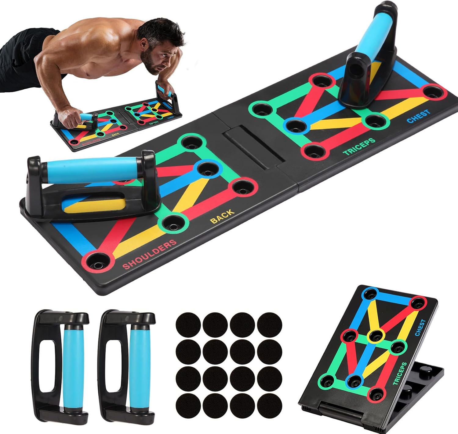 Push Up Board: Effective Home Workout Tool
