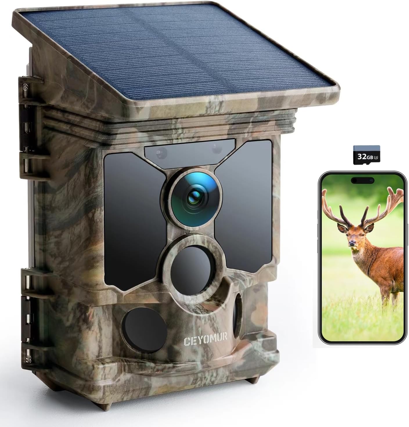 CEYOMUR Solar Wildlife Camera Review