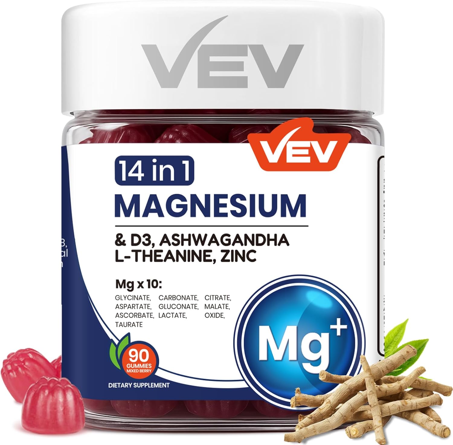 VEV 14-in-1 Magnesium Gummies Review
