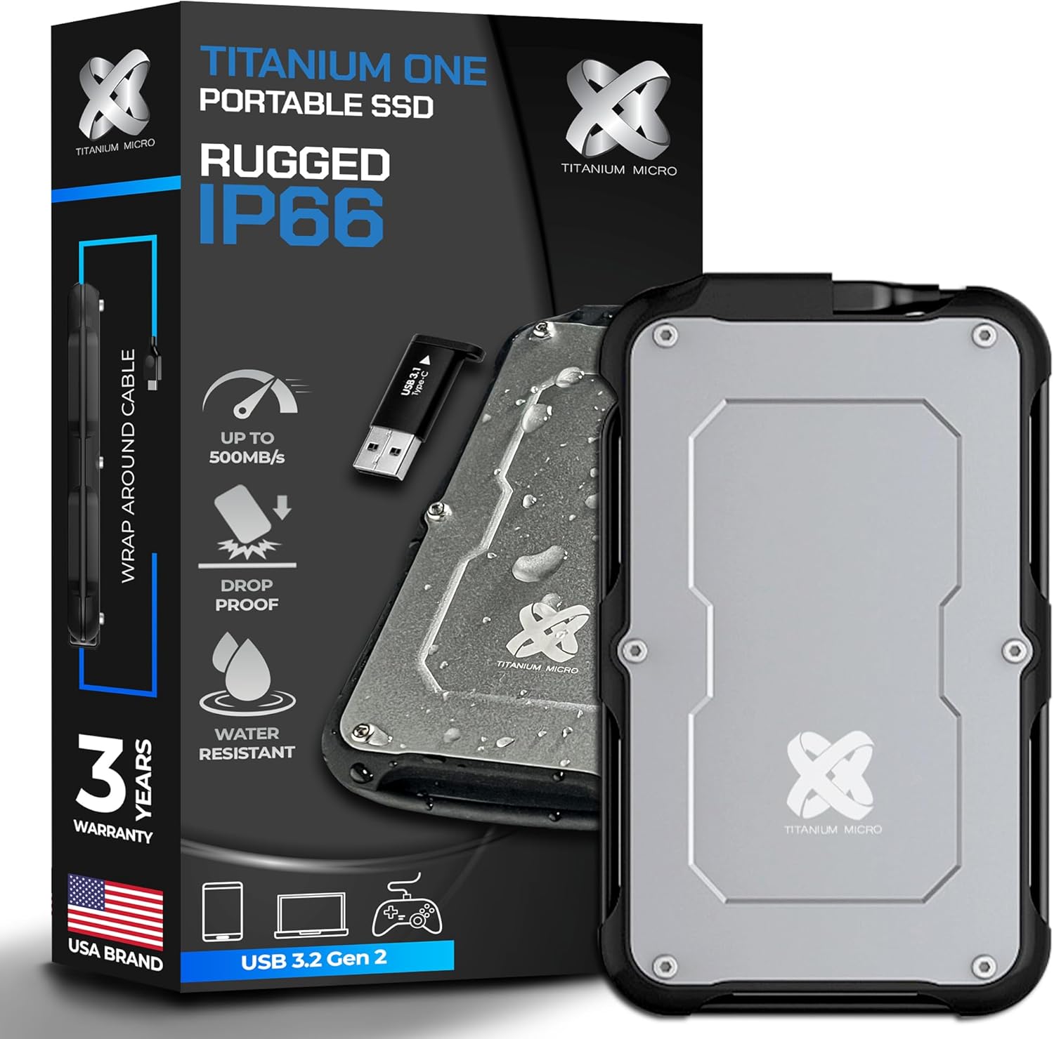 Titanium One 4TB SSD: Fast and Durable