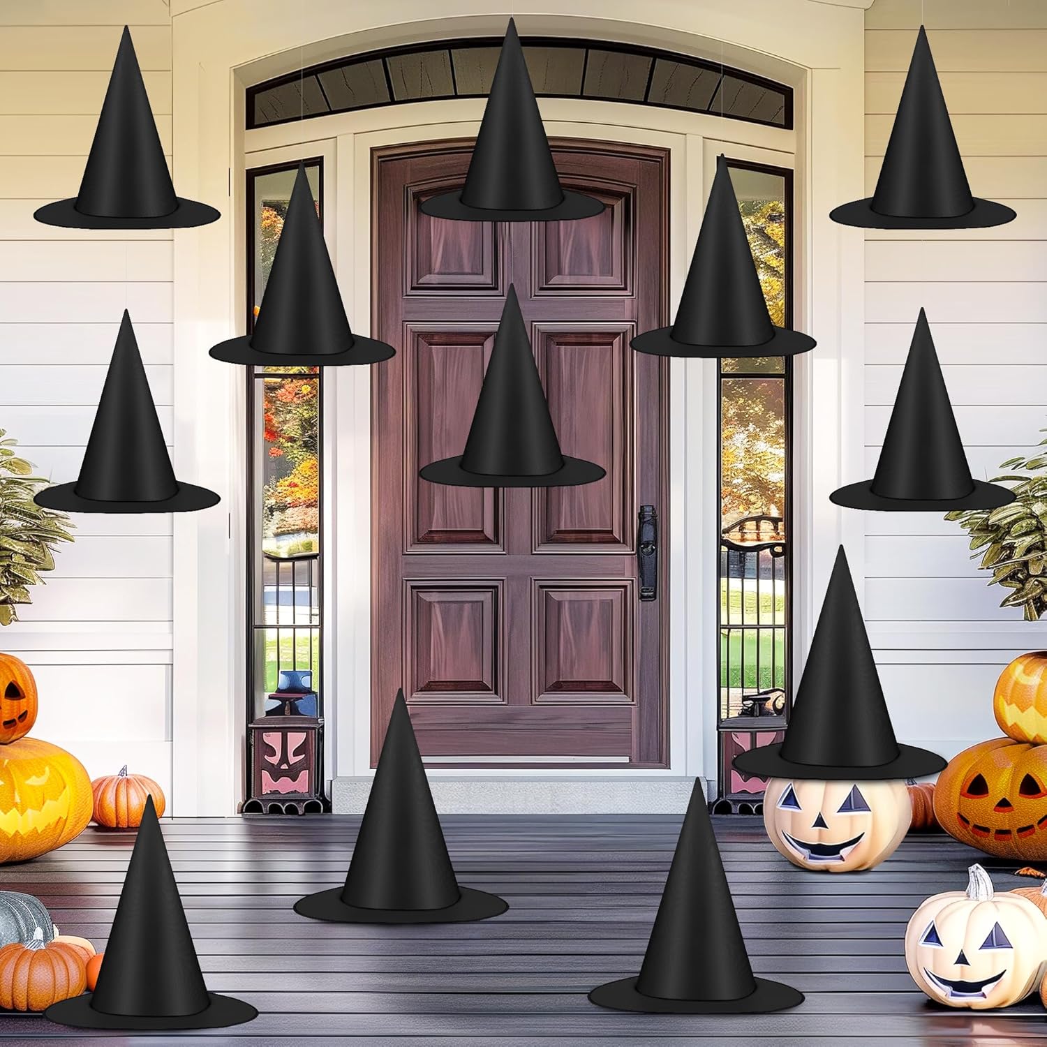 Affordable Halloween Witch Hats for Easy Decoration