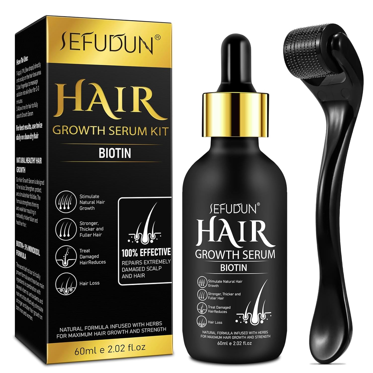 Effective Hair and Beard Growth Solution