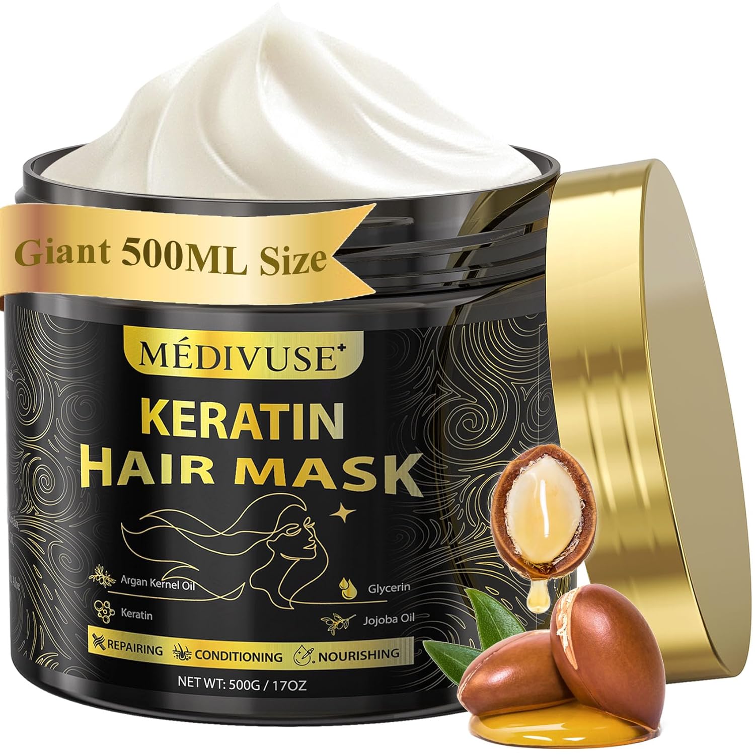 Keratin Hair Mask with Argan Oil Review